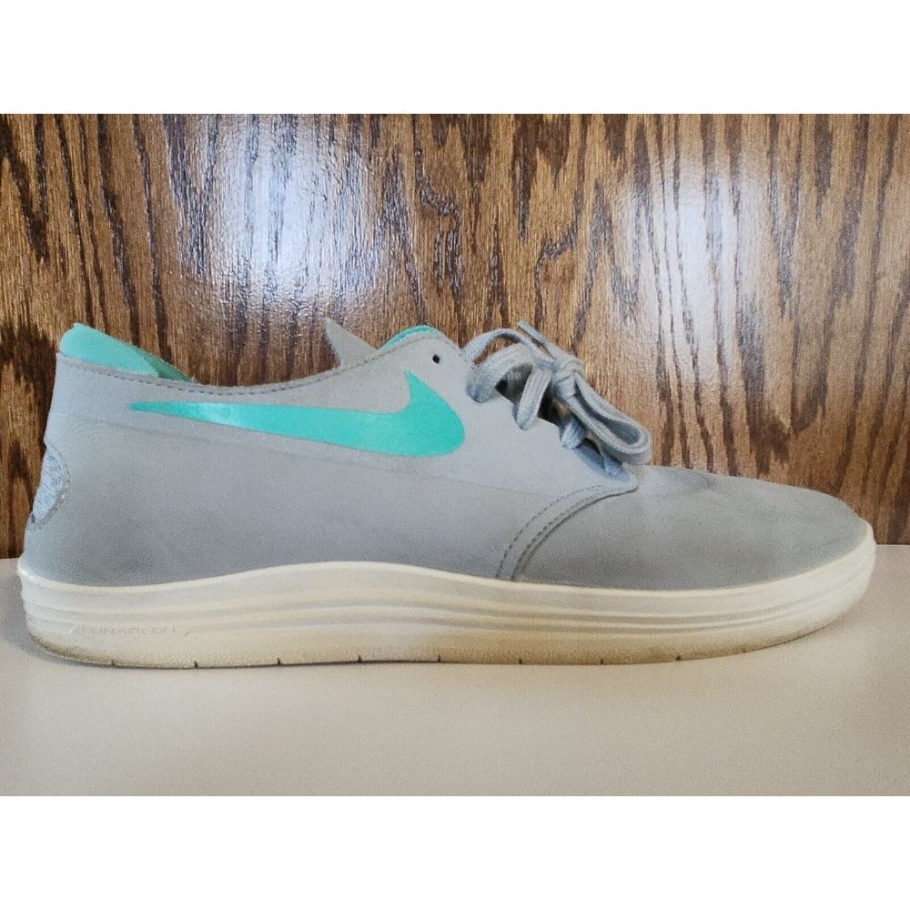 Size 10 - Men's Nike Lunar Oneshot Gray mint 2014 good pre-owned condition